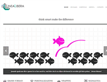 Tablet Screenshot of linealibera.com